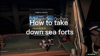 How to take down sea forts [upl. by Sinnal778]