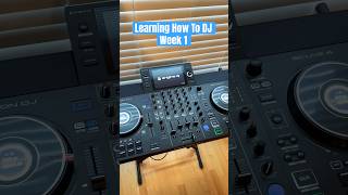 What should my DJ name be 👀Week 1 of learning the Basics of DJ’ing 🔥 🔥 🔥 fyp GoDJ [upl. by Tija]