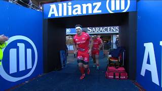 Highlights  Saracens 3125 Sale Sharks [upl. by Rebah]