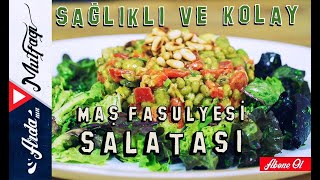 Herkesin Tarifini Soracağı Sağlıklı Salata  Kolay Maş Fasulyesi Salatası  Ardanın Mutfağı [upl. by Airdnax320]