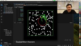 MSN 514  Lecture 15 Brownian motion Equipartition Langevin dynamics [upl. by Mort]