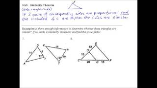 Proving Triangles Similar Part 2 [upl. by Garret]