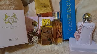 MINI PERFUME HAUL  DELINA amp SWISS ARABIAN FRAGS 09042020 [upl. by Eninnaej]