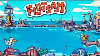 Flotsam 2020  Post Apocalyptic Open Ocean Colony Sim [upl. by Holsworth940]