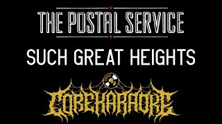 The Postal Service  Such Great Heights Karaoke Instrumental [upl. by Rodoeht525]