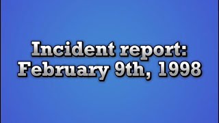 Incident report February 9th 1998  Analog Horror 2 [upl. by Ainafetse]