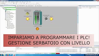 Programmi facili per PLC – gestione livello serbatoio in Codesys [upl. by Eniahs]