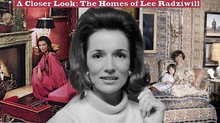 A Closer Look The Homes of Lee Radziwill  Cultured Elegance [upl. by Flanna419]