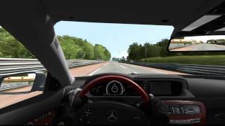 CL65 AMG Top Speed 205mph Autobahn [upl. by Su]