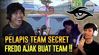 PUNYALAH PRO SAMPAI TEAM SECRET AJAK JOIN TEAM  FREDO PUN PENJAHAT BOLEH CARRY SAMPAI CHICKEN [upl. by Hanahsuar]