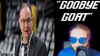 Adrian Wojnarowski Announces Retirement  Slightly Biased Reacts [upl. by Nicram]