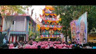 Sree Muthyalamma Devi Rathotsava Shivaji Nagar Bangalore 2024 [upl. by Anelis]