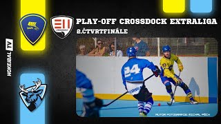 LIVESTREAM  HC Kert Park Praha vs SK Hokejbal Letohrad  2 Čtvrtfinále  1400  214 2024 [upl. by Einaffit]