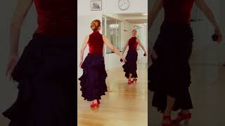 Ejercicio sencillo de pies danzaespañola flamencodance [upl. by Voleta255]