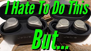 Jabra Elite 85t vs Elite 75t [upl. by Enhpad]