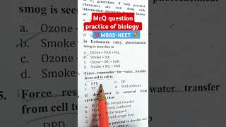 McQ question practice of biology biology class 12mcqquestion mcqneet neetshotrs [upl. by Chaffinch]