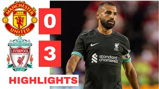 Liverpool vs Man United 30 HIGHLIGHTS  PreSeason Friendly 2024 [upl. by Aneekas]