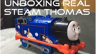 UNBOXING Real Steam Thomas [upl. by Ainalem]