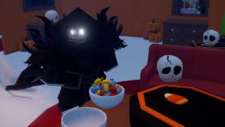 A HALLOWEEN STORY  Brookhaven Animation Roblox [upl. by Ainoval84]