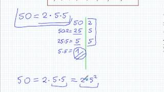 Rozkład liczby na czynniki pierwsze  Matematyka Szkoła Podstawowa i Gimnazjum [upl. by Aifas480]