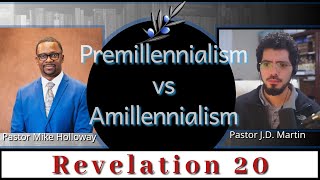 Premillennialism vs Amillennialism Pastor JD Martin And Michael Holloway [upl. by Gnagflow]