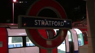 Jubilee Line Trains  Stratford Station [upl. by Rebel]