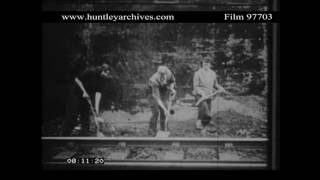 World War Two Railways Archive film 97703 [upl. by Ecnaiva]