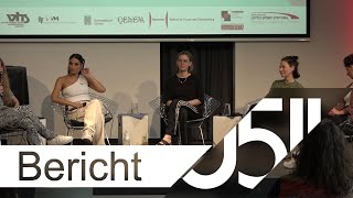 Podiumsdiskussion Frauen im Deutschrap [upl. by Nelyag945]