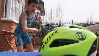 Como hacer un triatlon indoor para niños [upl. by Jordana]