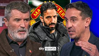 quotNobody knows what Man United are anymorequot  Super Sunday debate Amorim appointment [upl. by Naujd363]