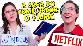 A SAGA DO COMPUTADOR O FILME  Dearo e Manu [upl. by Yasdnyl]