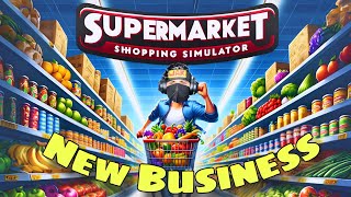 Back 2 Blossom Market😅😁  Playing Supermarket Simulator Day 4 firstpayment stream jakace [upl. by Ayotas892]