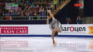 2018 Euros Ladies SP Alina Zagitova Black Swan [upl. by Ztnaj]