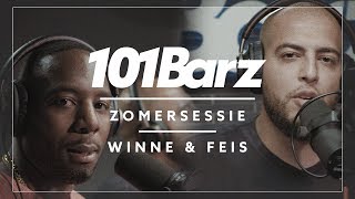 Winne amp Feis  Zomersessie 2018  101Barz [upl. by Salhcin]