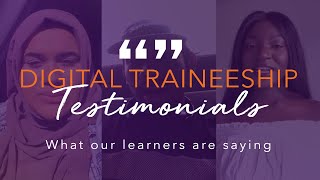 Digital Traineeship Programme Learner Success Stories [upl. by Annait443]