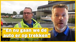 JEROEN mag een dagje mee met de sleepwagen  ANWB Wegenwachtvlog [upl. by Nananne]