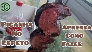 Corte de Picanha no Espeto [upl. by Mackenzie]