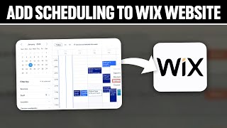 How To Add Scheduling To Wix Website 2024 Full Tutorial [upl. by Ardekan]