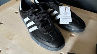 Quick Look  Fcking Awesome x Adidas Sambas [upl. by Suertemed]