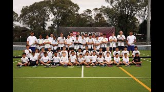 Carlos Alcaraz Tennis Camp in Australia powered by SDA Agency 2024 [upl. by Birchard760]