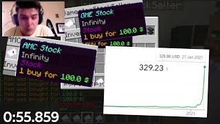 Crashing the Stock Market Speedrun Any in 5589 WR [upl. by Lananna]