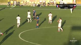 Rayan Cherki vs Slovakia U19 Friendly 04092021 [upl. by Mika259]