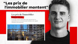 Les prix de limmobilier montent en suisse [upl. by Assinna]