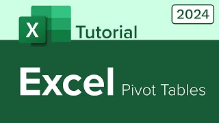 Excel Pivot Tables Tutorial [upl. by Yelnikcm963]