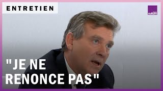 Arnaud Montebourg  quotLa gauche est morcelée elle néchappera pas au rassemblementquot [upl. by Clite853]