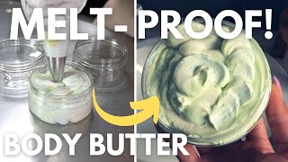 MELTPROOF Cooling Mint Body Butter So creamy [upl. by Nomi]