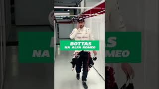 MERCEDES Bottas X ALFA ROMEO Bottas  Valtteri Bottas spills his coffee 20  Shorts [upl. by Ysset]