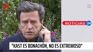 Carlos Larraín por Kast quotEs bonachón de extremoso no tiene nadaquot  24 Horas TVN Chile [upl. by Lang342]