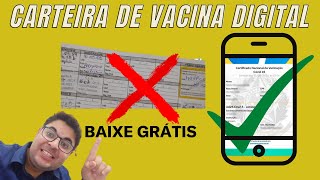 CARTEIRA DE VACINAÇÃO DIGITAL SAIBA COMO EMITIR A SUA [upl. by Ettezus]