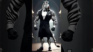 🦾🦓Zebra Transformation shorts zebra transformation evolution zebravideo animal animalshorts [upl. by Oimetra34]